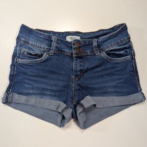 Forever 21 cuffed-hem Denim Shorts